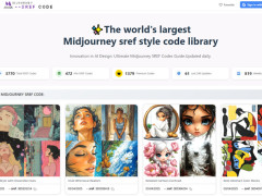 ȫMidjourney Sref AIƴ֮ţMidjourney Sref Codes Library