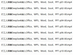 DeepSeekOfficeWPSWordExcelPPT
