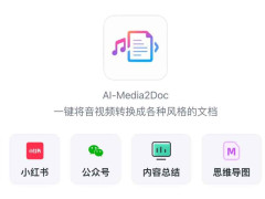 AI-Media2DocԴ AI ƵתͼС빫ںŶ
